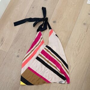 Multicolor Halter Top